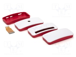 Case; Enclos.mat: ABS; Colour: white-red