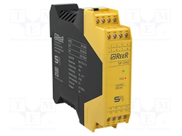 Automation module: safety relay; 24VDC; for DIN rail mounting