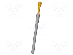 Test needle; Operational spring compression: 4mm; 20A; Ø: 2mm