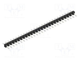 Connector: pin strips; pin header; male; PIN: 27; 2.54mm; SMT; 1x27