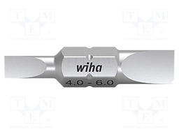 Screwdriver bit; slot; SL 4mm,SL 6mm; 10pcs; double