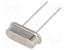 Resonator: quartz; 8MHz; ±30ppm; 20pF; THT; HC49-S; 11.05x3.5x4.7mm
