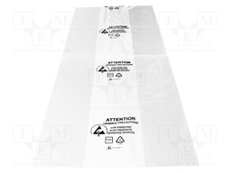 Waste bag; ESD; 450x735x990mm; Thk: 32.5um; 110l; 100pcs.