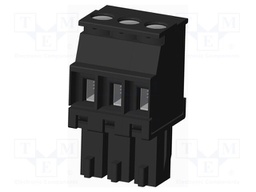 Connector: pluggable terminal block; plug; female; angled 90°