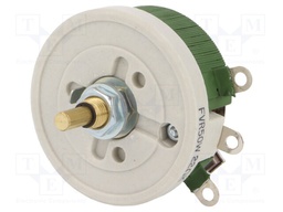 Potentiometer: shaft; single turn; 22Ω; 50W; ±10%; 6mm; wirewound
