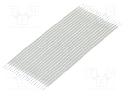 Connector: jumper cable; Cable ph: 1.27mm; L: 50.8mm; straight