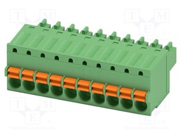 PCB connector, nominal cross section: 1.5 mm?, color: green,