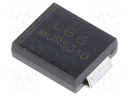 Diode: rectifying; SMD; 400V; 3A; 50ns; Package: reel,tape; SMC