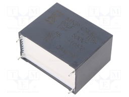 Capacitor: polypropylene; DC-Link; 90uF; ESR: 3.2mΩ; THT; ±10%
