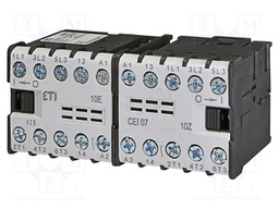 Contactor: 4-pole; NO x4; 24VAC; 3.5A; CE; screw terminals; W: 90mm