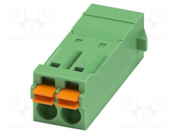 PCB connector, nominal cross section: 1.5 mm?, color: green,