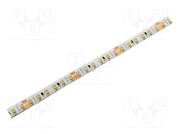 LED tape; white warm; 3528; LED/m: 120; 8.5mm; white PCB; IP65; 120°