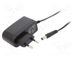 Power supply: switched-mode; constant voltage; 12VDC; 1A; 12W
