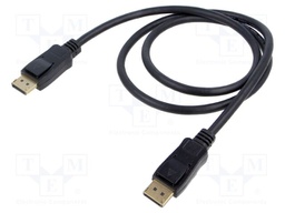 Cable; DisplayPort 2.1,HDCP 2.2; DisplayPort plug,both sides