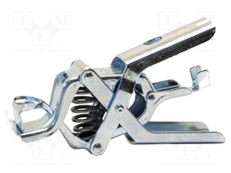 Crocodile clip; 50A; Grip capac: max.27mm; Overall len: 114mm