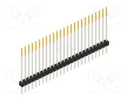 Connector: pin strips; pin header; male; PIN: 25; 2.54mm; THT; 1x25