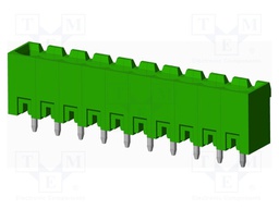 Connector: pluggable terminal block; socket; male; straight; THT
