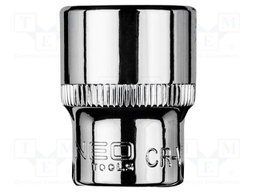 Socket; 6-angles,socket spanner; HEX 15mm; 3/8"