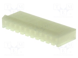 Plug; wire-board; female; 3.96mm; PIN: 11; w/o contacts; for cable