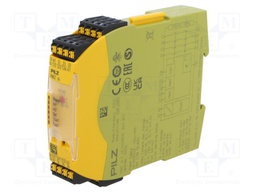 Module: safety relay; Series: PNOZ s4 C; IN: 3; OUT: 5; Mounting: DIN