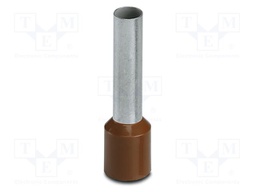 Tip: bootlace ferrule; insulated; copper; 10mm2; Bit len: 18mm