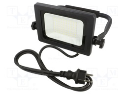 Lamp: LED flood light; 230VAC; 50W; 6400K; CRImin: 80; 4000lm