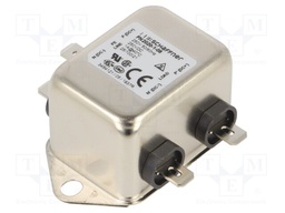 Filter: anti-interference; one-phase; 250VAC; Cx: 150nF; Cy: 4.7nF