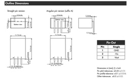 Converter: DC/DC; Uin: -11.5÷-32V; -9VDC; Iout: 1A; SIP3; 500kHz