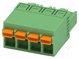 PCB connector, nominal cross section: 2.5 mm?, color: green,
