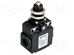 Limit switch; pin plunger Ø8mm and additional fixation; 10A