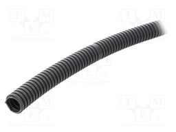 Protective tube; Conduit size: 25; PVC; black; L: 50m; 750N