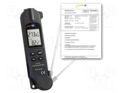 Meter: temperature; LCD 1,5"; -20÷260°C; Temp.(IR): -35÷330°C
