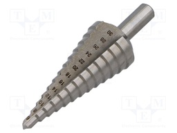 Drill bit; step,conical,multistep; Ø: 6÷30mm