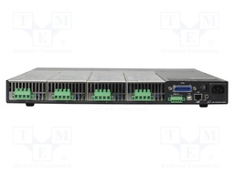 Power supply: housing for modular power system; 600W; rack 19"