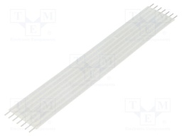 Connector: jumper cable; Cable ph: 2.54mm; L: 101.6mm; straight