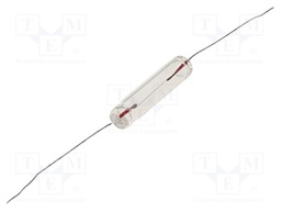 Filament lamp: axial miniature; 6VDC; 150mA; Bulb: T1 1/4; Ø: 4mm