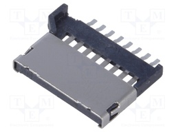 Connector: for cards; SD Micro; without ejector; SMT; gold-plated