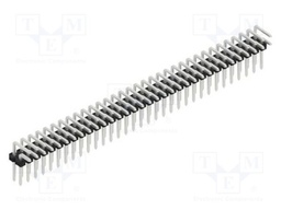 Connector: pin strips; pin header; male; PIN: 66; 2.54mm; THT; 2x33