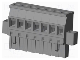 Connector: pluggable terminal block; plug; female; angled 90°
