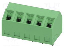 PCB terminal block, nominal current: 10 A, rated voltage (II