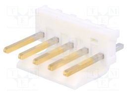 Socket; wire-board; male; KK 396; 3.96mm; PIN: 5; THT; 7A; Layout: 1x5