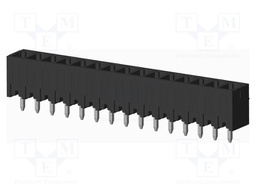 Connector: pluggable terminal block; socket; male; on PCBs