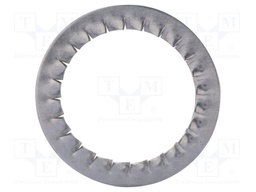 Washer; internally serrated; NPT 1"; D=49.5mm; h=1.5mm