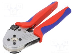 Tool: for crimping; for   contacts; 0,14÷6mm2; Die shape: square