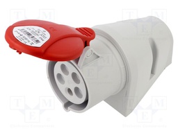 Connector: AC supply 3-phase; socket; female; 32A; 400VAC; IP44