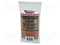 Tool: cleaning sticks; L: 152.4mm; 100pcs; Handle material: wood