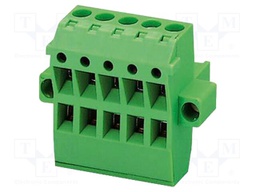 PCB connector, nominal cross section: 2.5 mm?, color: green,
