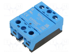 Relay: solid state; Ucntrl: 20÷265VAC; 75A; 24÷600VAC; -55÷100°C