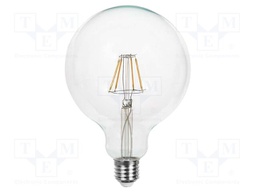 LED lamp; white warm; E27; 220÷240VAC; 1521lm; P: 12W; 300°; 3000K