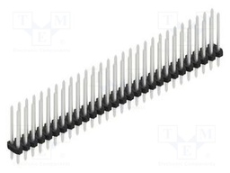 Connector: pin strips; pin header; male; PIN: 56; 2mm; THT; 2x28